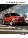 Ford EcoSport 2012-2017 Руководство по эксплуатации на польском языке
