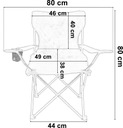 СТУЛ ДЛЯ РЫБАЛКИ, СКЛАДНОЙ КРЕСЛО ДЛЯ КЕМПИНГА ДЛЯ РЫБЫ ДЛЯ ANANGER