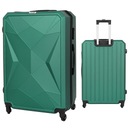 БОЛЬШОЙ ЧЕМОДАН FIESTA ДОРОЖНАЯ СУМКА НА 4 КОЛЕСА XXL FOSTER 28 ДЮЙМОВ 94 Л ЗЕЛЕНЫЙ