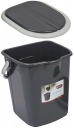 TOALETA PRZENOSNA ТУРИСТИЧНЕ WC Z ДОШКА WIADRO КРІПЛЕННЯ 22L +ЄМКІСТЬ ПОДАРУНОК  (13450890856) фото min 11