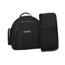 Многофункциональная сумка для малого барабана с регулируемым ремешком и толстой подкладкой для практики, черная