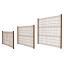 Панель для ограждения 4,0 x 1,23 x 2 В Коричневая