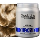 STAPIZ МАСКА ДЛЯ ВОЛОС SLEEK BLONDE БЛОНДИНКА С ШЕЛКОМ ЗАЩИТА ЦВЕТА 1000МЛ