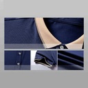 Pánska košeľa pánska business short Blue 3XL Názov farby výrobcu jako zdjęcie