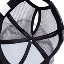 Šiltovka NA PONÚK so sieťovinou dámska baseballová šiltovka Dominujúca farba čierna