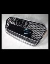 РЕШІТКА РАДІАТОРА РЕШІТКА AUDI A7 2015-2017 RS7 ЧОРНИЙ QUATTRO  (16934947754) фото min 5