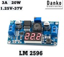 PRZETWORNICA STEP DOWN ZASILACZ LM2596 LED 35V 3A