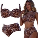 ЖЕНСКИЙ КУПАЛЬНИК ИЗ ДВУХ ЧАСТЕЙ С ВЫСОКОЙ ПОСАДКОЙ