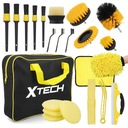 ZESTAW DO DETAILINGU CZYSZCZENIA AUTA SZCZOTKI SAMOCHODOWE DETAILING 23 EL