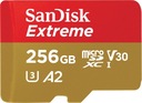 Карта памяти SANDISK Extreme microSDXC 256 ГБ