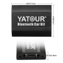 ЦИФРОВА ЧЕЙНДЖЕР АДАПТЕР МОДУЛЬ BLUETOOTH AUX VOLVO SC CR C70 YATOUR  фото 6