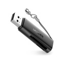 Ugreen USB 3.0 2в1 Устройство чтения карт памяти Micro SD + SD