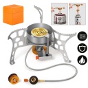 КЕМПИНГОВАЯ ГАЗОВАЯ ПЛИТА, РЮКЗАКОВАЯ ПЕЧЬ, ВЕТРОЗАЩИТНЫЙ ЛАГЕРЬ