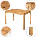 Столик кухонный деревянный ДУБ 110х70 см для маленькой квартиры LENOX Oil