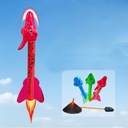 Rocket Toy Dinosaur Launcher Mäkká pena Odnímateľná vonkajšia aktivita na dvore Model Dinosaur Rocket