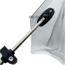 WINDSCREEN GUZZI V7 STONE 850 V7 3 STONE 750 ЧОРНИЙ DOUBLE BUBBLE  фото 4