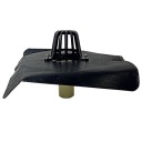 Балконный воронок Galeco 50 прямой для битумной кровли.