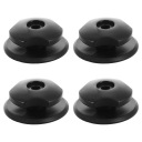 4SET NOIR CAR CARGO NET HOOKS DURABLE PP CAR TRUNK STORAGE MOUNTSphoto 7
