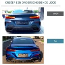 ДИФУЗОР БАМПЕРА ЗАД BMW СЕРІЯ 8 G16 M850I 840D КАРБОН ABS  фото 7
