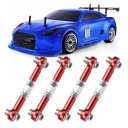 4 PIÈCES ULEPSZ TIGES MANCHON DE DIRECTION AVEC PIED ALUMINIUM VERS VOITURES HSP 94122 RCphoto 4