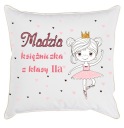 ПОДУШКА ДЛЯ ДЕВОЧКИ ЖЕНСКИЙ ДЕНЬ КЛАСС ВАШЕ ИМЯ