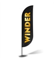 Рекламный флагшток Winder Beach 290см + дизайн