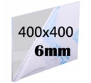 PLEKSI / PLEXI / PLEKSA / PLEXA na wymiar 40cm x 40cm x 6mm