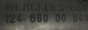 КЛЯМКА ЗАМОК БАРДАЧКА ТОРПЕДО ПРИБОРНОЇ КОНСОЛІ MERCEDES W124 1246800084  (17606563579) фото min 8