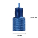 1PC ЛЕГКЕ СИНІЙ ГАЛЬМО BLEEDER NARZEDZIE DO КЛАПАНУ PROPORCJONALNEGO АВТО  (18447792544) фото min 14