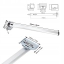 NOGA STOL 725MM RÉGLABLE CHÂSSIS VERS STOLIKA SUR JACHT GLACE CAMPING-CAR REMORQUEphoto 11