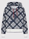BLUZA TOMMY HILFIGER RELAXED CHECK CREST HOODY XXL Marka Tommy Hilfiger