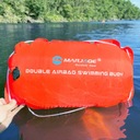 Двухкамерный плавательный буй для сапборда, надувной плавательный буй