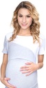 Tehotenská blúzka na dojčenie Jane kr. melanž 4 EAN (GTIN) 7434922731743