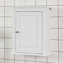 FRG203-W Nástenná skrinka Nástenná kúpeľňová skrinka Biela 40x49x18cm Farba nábytku biela