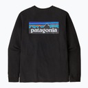 Longsleeve trekingový pánsky Patagonia P-6 Logo Responsibili black L Pohlavie Výrobok pre mužov