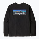 Longsleeve trekingový pánsky Patagonia P-6 Logo Responsibili black M Pohlavie Výrobok pre mužov