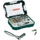 НАБОР БИТ И ГОЛОВОК С ТРЕЩОТКОЙ Bosch 26 ШТ. +