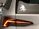 STICKER WITHOUT TLA NA CAR UPADLY EAGLE 15 X 13,3 CM  photo 8