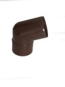 Специальное колено для трубы ПВХ 100 х 67 коричневый Качмарек