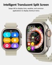 SmartWatch NFC Sport Wodoodporny smartwatch GPS Kod producenta CX8 Ultra Max-E