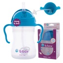 B.BOX БУТЫЛКА с трубочкой 240 мл КРУЖКА и бутылочка для детей - КОБАЛЬТ