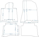 KIA SPORTAGE IV 16-18R. / FL OD 18R. КИЛИМКИ ЧОРНІ GOLD + ROZOWA ЕКО-ШКІРА  (15875520256) фото min 8