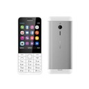 Телефон Nokia 230 DS бело-серебристый