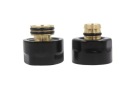 Разъемы для VISION/INTEGRA PEX 16 мм x 2 шт, черный матовый