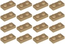 LEGO PLATE 3023 1x2 тёмный песок (6г) 16 шт.