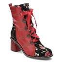 Красные ботинки Laura Vita Elegant Shoes