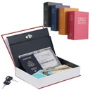 SEJF KASETKA KSIĄŻKA SKRYTKA METALOWA NA PIENIĄDZE KOSZTOWNOŚCI