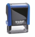 PIECZĄTKA TRODAT PRINTY 4911 NIEBIESKA + PROJEKT