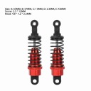 ЧЕРВОНИЙ 2 ШТУК АМОРТИЗАТОРИ DO 1/18 RC CAR МЕТАЛ 65MM  (18293189666) фото min 13
