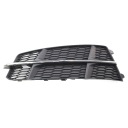 GRILLE PARE-CHOCS GAUCHE NOIRE CHROME AUDI A6 C7 S-LINE 13-17 LIFT 4G0807681ANphoto 9